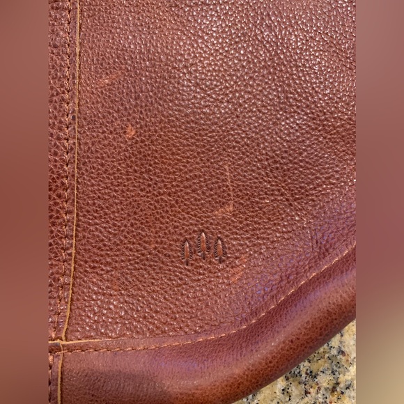 Portland Leather Nora Shoulder Purse Brown Leather - Picture 3 of 11